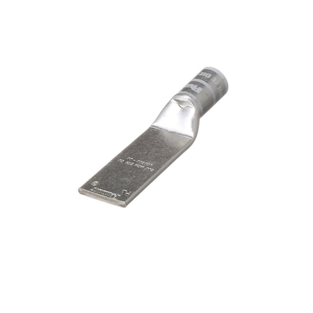 Panduit Blank Tongue Compression Lug, Standard Barrel, Copper, White LCD300-00-X